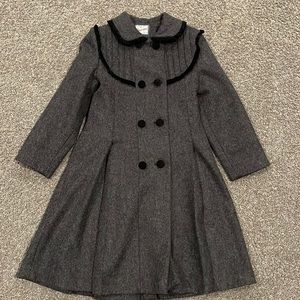 Rothschild size 8 girls pea coat